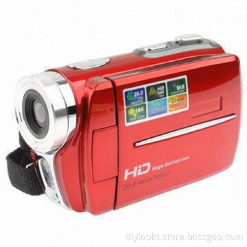 HD 720P 5-megapixel 16X Zoom Digital Video Camera with 3.0-inch TFT LCD Screen